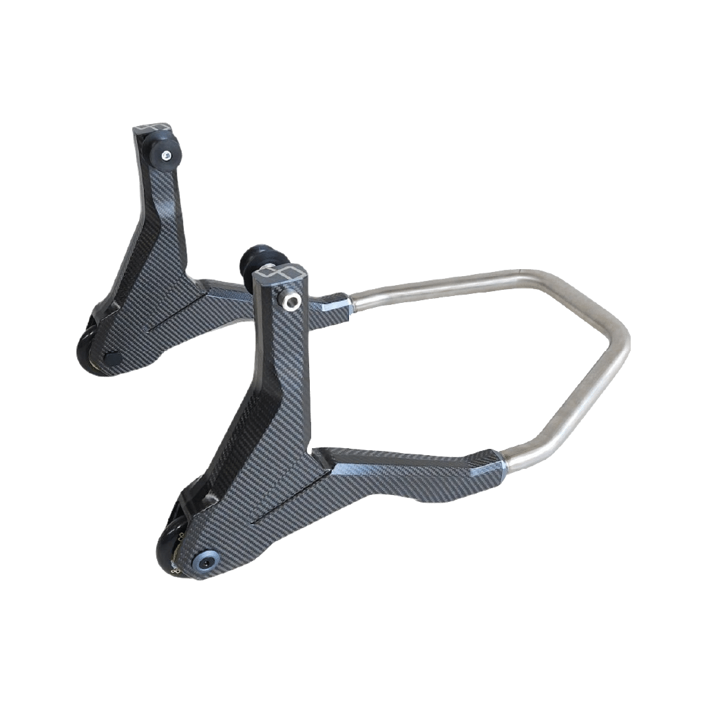 Caballetes para motocicleta, soporte seguro para mantenimiento y almacenamiento