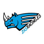 Logo de ZAS Racing, fabricantes de carenados y grip de depósito para motocicletas