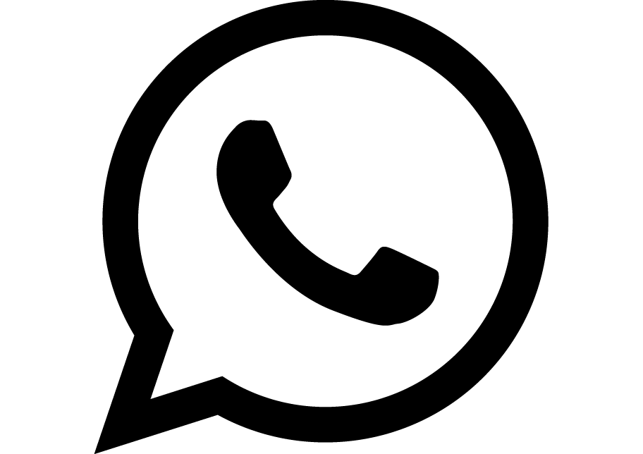 Logo de WhatsApp, plataforma de mensajería instantánea