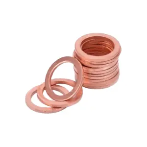 arandelas cobre M10 pack 10 unidades