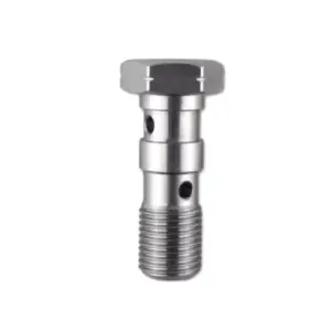 Tornillo racor banjo doble M10x100 Tornillo racor banjo doble M10x125