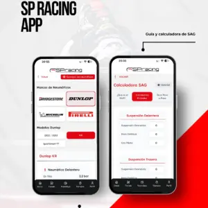 app spracing iOS android track days rodadas