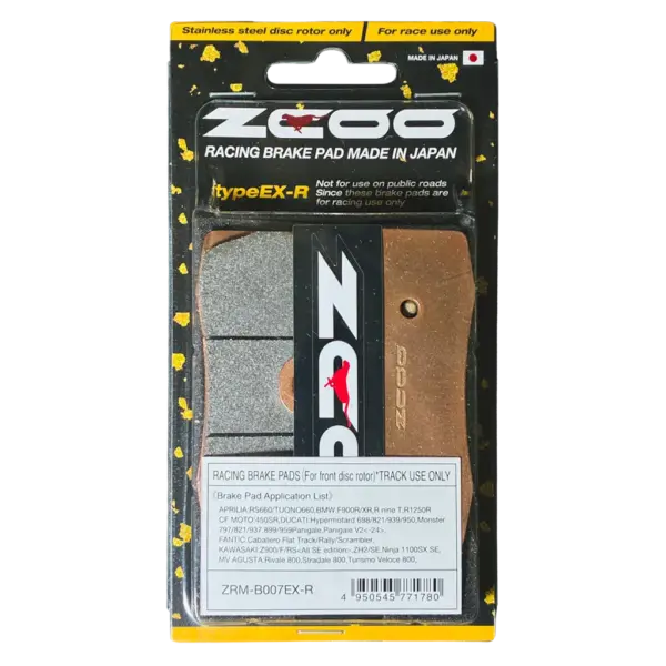 Pastillas de freno delanteras ZCOO EXR B007 Pinza Brembo