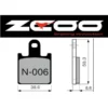 Pastillas de freno ZCOO EX Race EXC Endurance N006 Nissin