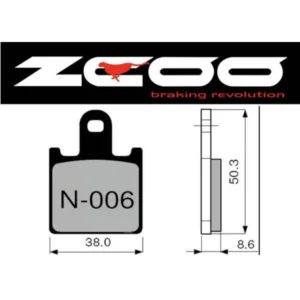 Pastillas de freno ZCOO EX Race EXC Endurance N006 Nissin