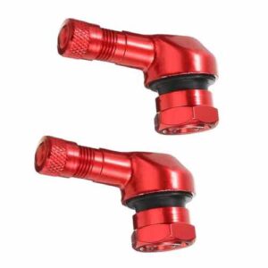 Válvulas acodadas 90 rojo