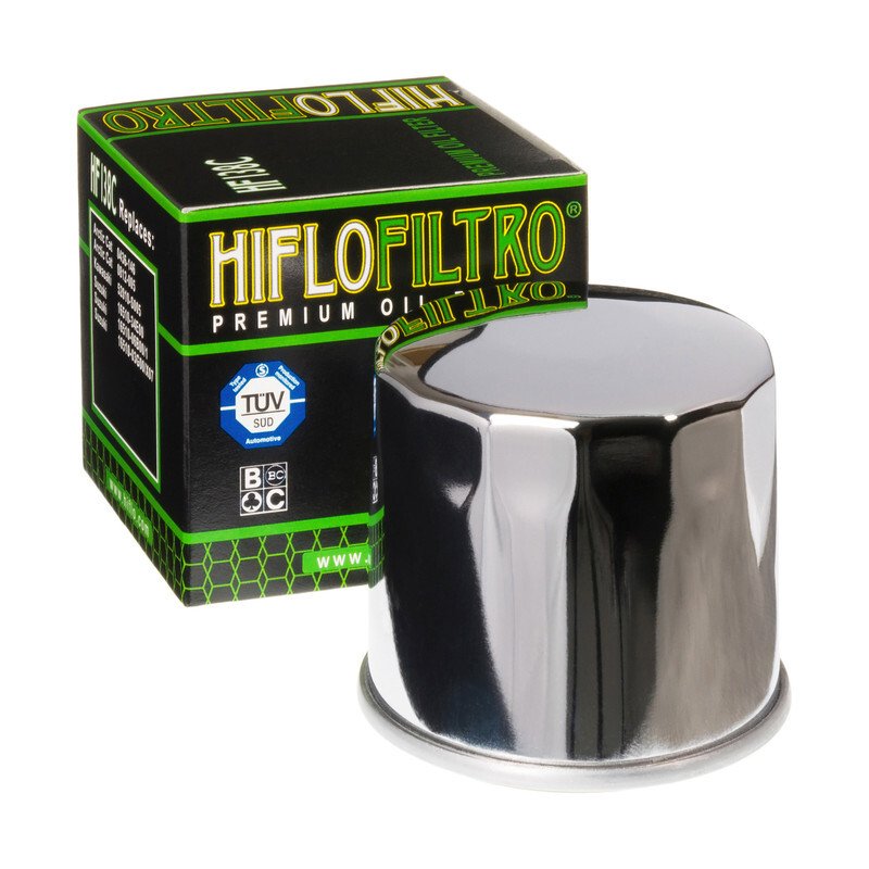 filtro-de-aceite-hiflofiltro-cromo-hf138c-01.jpg Filtro de aceite HIFLOFILTRO cromo HF138C - Imagen 1