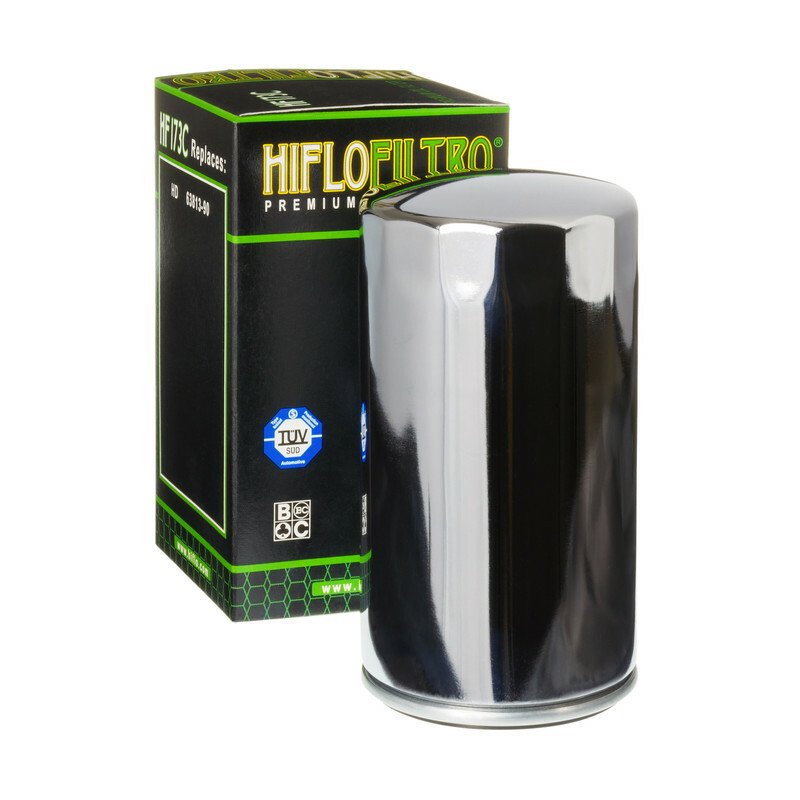 filtro-de-aceite-hiflofiltro-cromo-hf173c-01.jpg Filtro de aceite HIFLOFILTRO cromo HF173C - Imagen 1