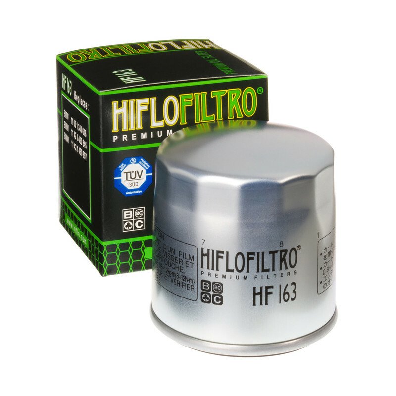 filtro-de-aceite-hiflofiltro-hf163-01.jpg Filtro de aceite HIFLOFILTRO HF163 - Imagen 1