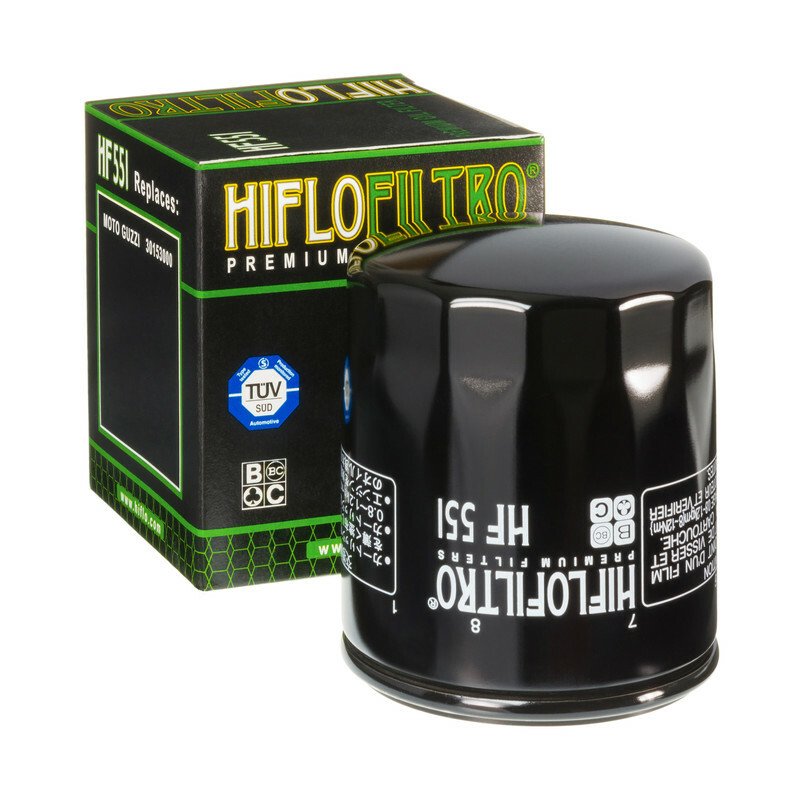 filtro-de-aceite-hiflofiltro-hf551-01.jpg Filtro de aceite HIFLOFILTRO HF551 - Imagen 1