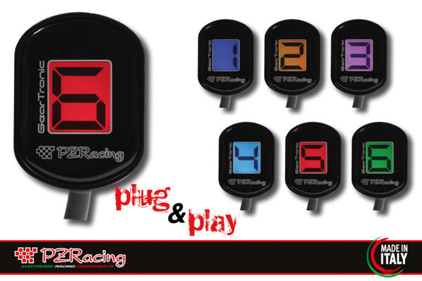 Indicador de marchas PZ Racing GearTronic ZERO Honda - Imagen 2